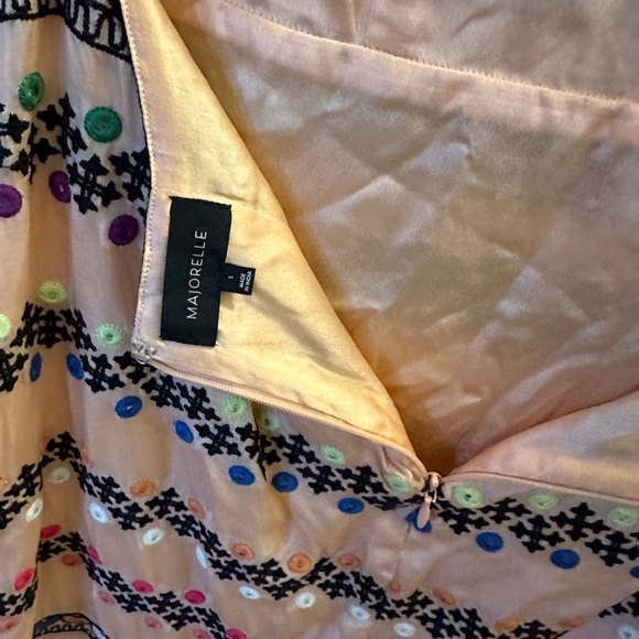 revolve majorelle ⋆ embroidered dress - Picture 3 of 4